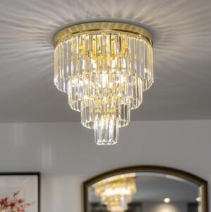 Brilagi - Plafonieră LED cu cristale MOZART 5xE14/40W/230V aurie