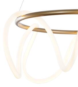 Lustră LED pe cablu Zuma Line 20006PL-GD BALBO LED/58W/230V 3000/4000/6000K