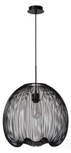 Lucide 20401/45/30 - Lampa suspendata WIRIO 1xE27/60W/230V negru 46 cm
