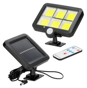 Proiector LED solar cu senzor LED/1,5W/3,7V 6000K IP44 1200 mAh