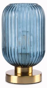 Lampă de masă ONLI DOROTY 1xE27/22W/230V albastru/auriu