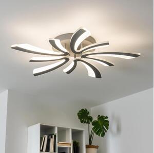 Lustră LED dimabilă aplicată Brilagi TWIST LED/55W/230V 3000-6500K antracit + telecomandă