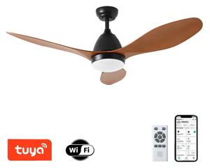 ZEVENTI - Ventilator de tavan MURO LED/18W/230V Wi-Fi Tuya + telecomandă