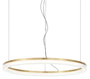 Lustră LED pe cablu Ideal Lux CROWN LED/30W/230V d. 60 cm alamă