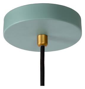 Lustră pe cablu SELIN 1xGU10/35W/230V turcoaz Lucide 03322/01/37