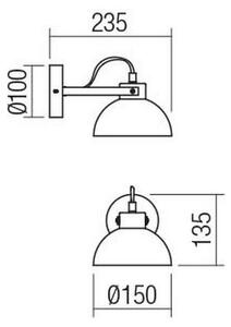 Redo 04-511 - Aplică perete copii EOLO 1xE27/42W/230V