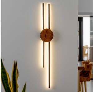 Aplică LED Brilagi WOODY COLLINE LED/15W/230V stejar