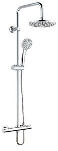 Invena Esla, coloana de dus cu robinet termostatic, crom, INV-AU-94-D01-C