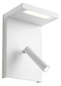 Spot LED de perete Redo 01-1499 AGOS LED/6W/230V + LED/3,2W USB alb