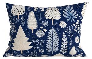 Husa de perna din microfibra INDIGO BLOOM 50x70 cm, albastru
