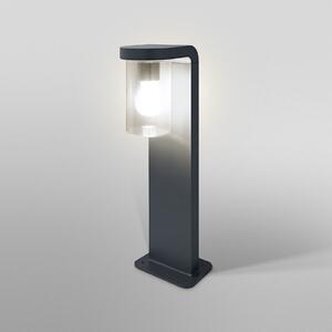 OSRAM Bornă luminoasă ENDURA CLASSIC CASCADE 50 cm gri închis/transparentă, reglabil, Gri, Aluminiu, Modern