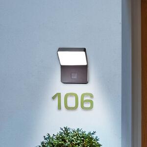 OSRAM Lampa LED cu senzor pentru exterior ENDURA STYLE WIDE gri închis, Gri, Aluminiu, Modern