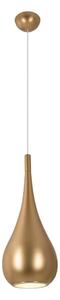 Lustră pe cablu MAXLIGHT P0436 DROP 1xE27/40W/230V d. 20 cm auriu