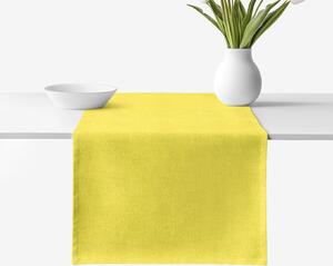 Goldea napron de masă malaga - verde lime 35x120 cm