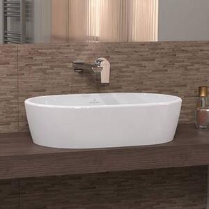 Villeroy & Boch Architectura lavoar 60x40 cm ovale de blat alb luciu 5A266001
