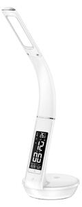 Lampă LED dimabilă cu funcție de încărcare fără fir Qi 5W și afișaj Retlux LED/6W/230V 3000/4000/6000K alb