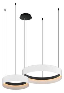 Lustră LED pe cablu ORBITA LED/72W/230V alb/negru