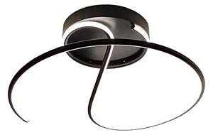 Lustră LED aplicată DELTA LED/30W/230V negru