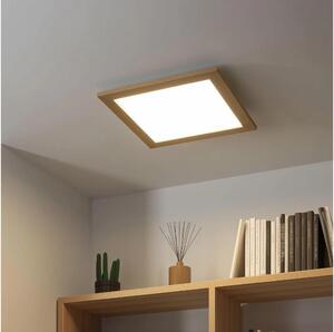 Panou LED RGBW dimabil Eglo SALOBRENA-C LED/21W/230V 2700-6500K maro + telecomandă