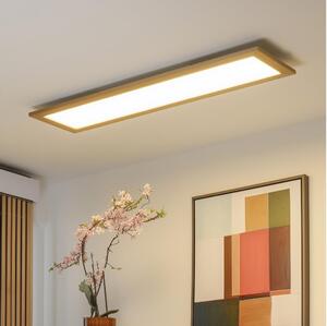 Brilagi - Corp de iluminat dimabil SLIMFRAME WOOD LED/58W/230V 124x34 cm + telecomandă