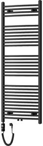 Mexen Ares, element electric de încălzire 1500x600 mm + tijă de încălzire 900 W, negru, W102-1500-600-2900-70
