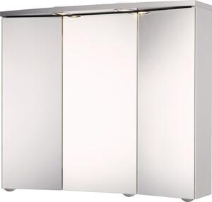 Dulap baie cu oglindă Jokey Trava, iluminare LED, PAL, 75x65 cm, aluminiu, IP 20