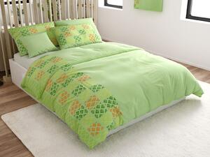 Lenjerie de pat din microsaten VELLARI, verde Dimensiune lenjerie de pat: 70 x 90 cm | 140 x 200 cm