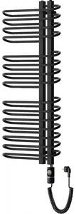 Mexen Ops, element electric de încălzire 1300x550 mm + tijă de încălzire 900 W, negru, W122-1300-550-2900-70
