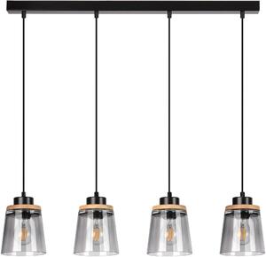 HOME AFFAIRE Pendul WARNEMUNDE negru 100/113 cm