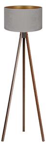 Lampadar VELVET 1xE27/60W/230V maro/gri Brilagi
