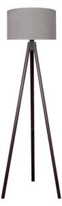 Lampadar VELVET 1xE27/60W/230V maro/gri Brilagi