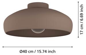 Plafonieră MOGANO 1xE27/60W/230V Eglo 900359