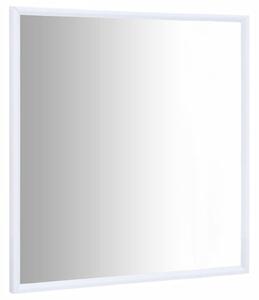 Oglindă, alb, 50x50 cm