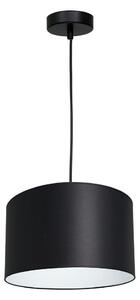 Lustră pe cablu ARDEN 1xE27/60W/230V d. 25 cm neagră/albă