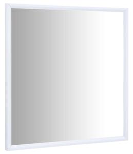 Oglindă, alb, 40x40cm