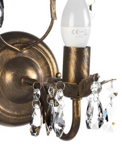 Aplică TERESA 1xE14/6W/230V bronz ONLI