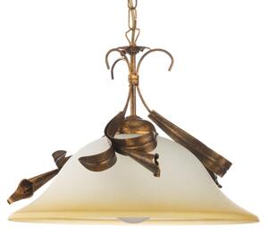 Lustră pe lanț LUCREZIA 1xE27/22W/230V bronz ONLI