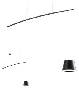 Lustră LED pe cablu LOLLI LED/6W/230V negru Redo 01-1498