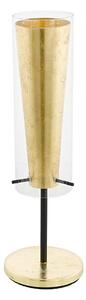 Eglo 97654 - Lampă de masă PINTO GOLD 1xE27/60W/230V