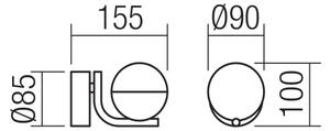 Aplică LED Redo 01-2125 LUMO LED/6W/230V alb
