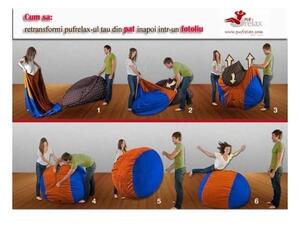 Fotoliu Matusalem, Material Textil - Blossom