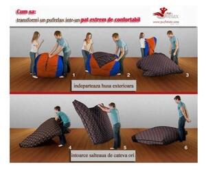 Fotoliu Matusalem, Material Textil - Blossom