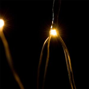 Rețea de lumină LED, alb cald, 200x150cm
