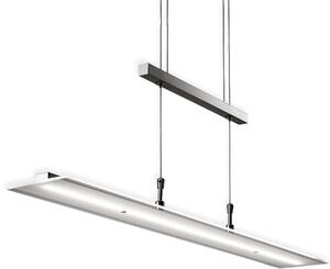 BKLICHT LED Pendul argintiu 85/175 cm
