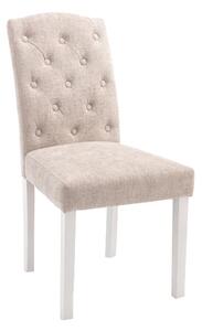 Scaun Living KJCLM056 Bej/Alb