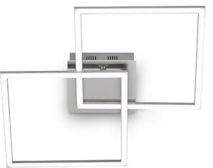 EGLO LED Plafoniera PALMAVES gri cu telecomanda 66,5/41,5/5,5 cm