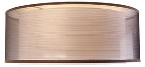 Plafoniera moderna maro cu alb 50 cm 3 lumini - Drum Duo
