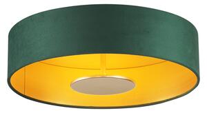Plafonieră modernă verde catifelat, incl. LED, cu 3 trepte de intensitate luminoasă - Bredow