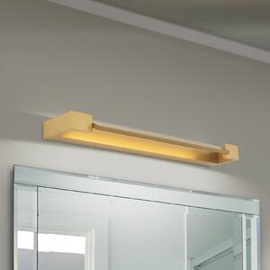 Marylin Aplică de perete cu LED pentru baie, lungime 60 cm, auriu, aluminiu