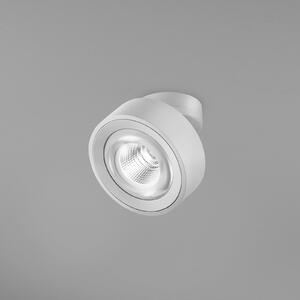 Egger Licht EGG DLS LED spot Clippo Optic, alb/alb, Ø 12 cm, DTW, reglabil, Alb, Camera de zi / sufragerie, Aluminiu, Modern
